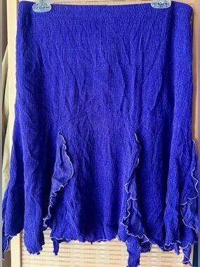 Flirty Purple Ruffly Skirt Serendipity of Maui L
